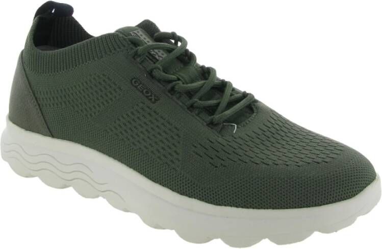 Geox Heren Boston Spherica Schoenen Green Heren