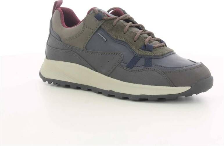 Geox Herenschoenen Bruin Terrestre U36Ezc Blauw Heren