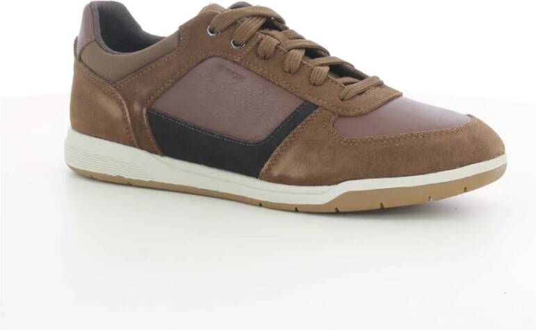 Geox Herenschoenen Cognac Spherica U36Cwa Bruin Heren