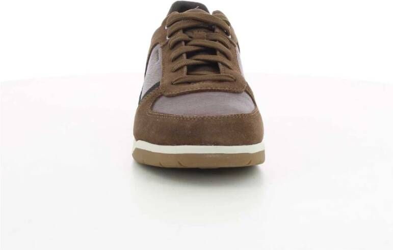 Geox Herenschoenen Cognac Spherica U36Cwa Bruin Heren