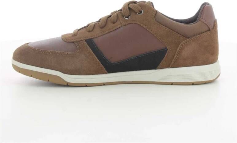 Geox Herenschoenen Cognac Spherica U36Cwa Bruin Heren