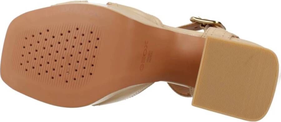 Geox High Heel Sandals Brown Dames