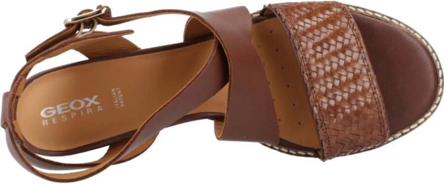 Geox High Heel Sandals Brown Dames