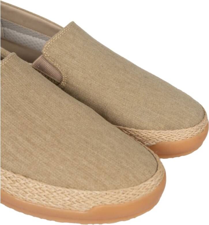 Geox Instap Sneakers Comfortabel voor Dagelijks Gebruik Beige Heren