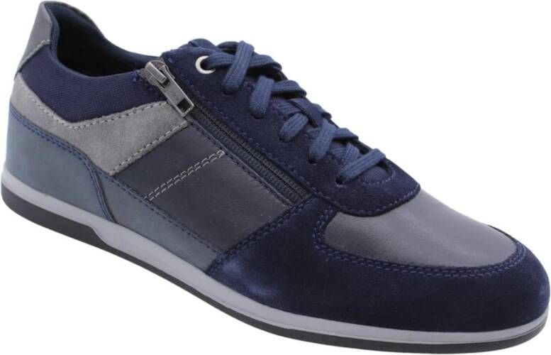 Geox Irish Cream Sneaker Blue Heren