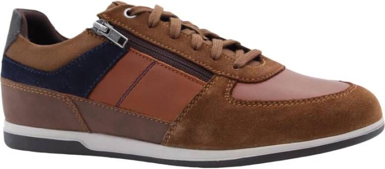 Geox Islay Whiskey Sneaker Brown Heren