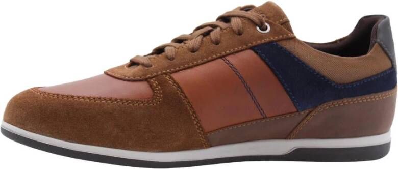 Geox Islay Whiskey Sneaker Brown Heren