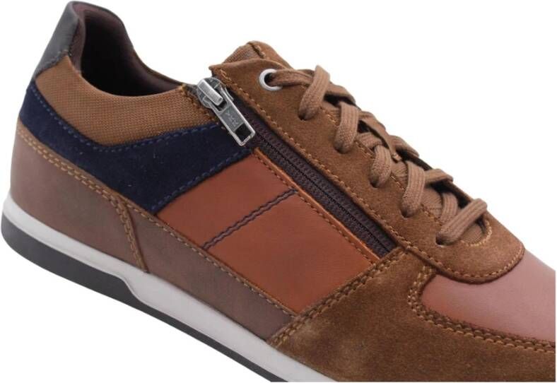 Geox Islay Whiskey Sneaker Brown Heren