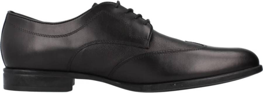 Geox Klassieke Business Schoenen Iacopo Black Heren