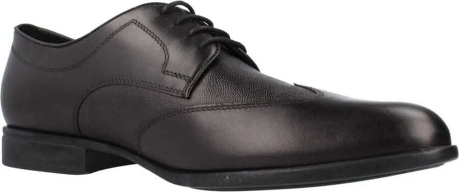 Geox Klassieke Business Schoenen Iacopo Black Heren