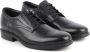 Geox Klassieke Formele Ademende Leren Derby Schoenen Black Heren - Thumbnail 26