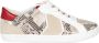 Geox Klassieke Ronde Vetersneakers Beige Dames - Thumbnail 2