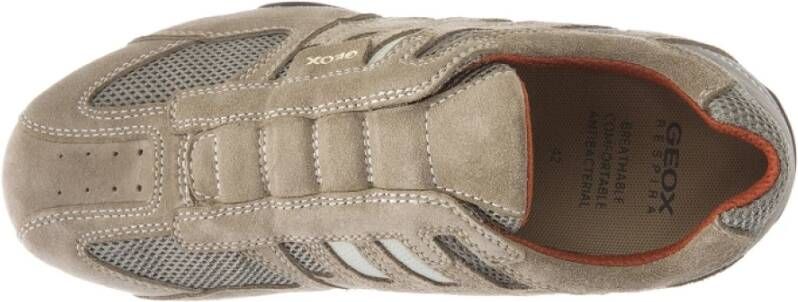 Geox Klassieke Snake Print Schoenen Gray Heren