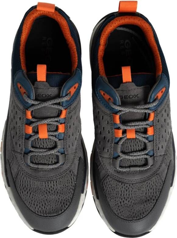 Geox Klassieke Veterschoenen Gray Heren