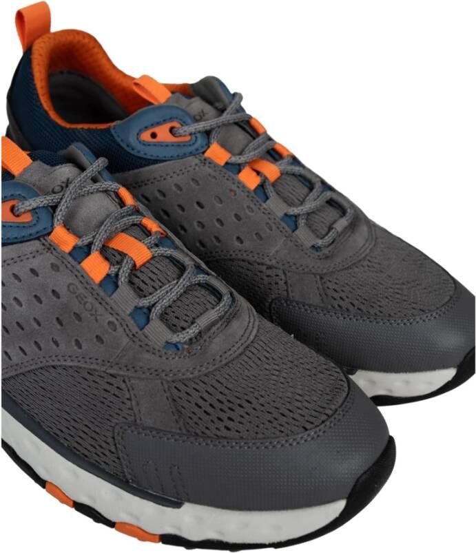 Geox Klassieke Veterschoenen Gray Heren