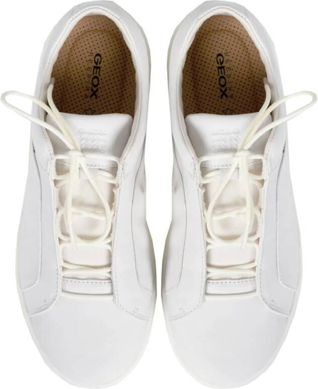 Geox Klassieke Veterschoenen White Heren