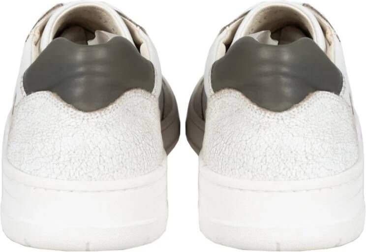 Geox Klassieke Vetersneakers White Heren