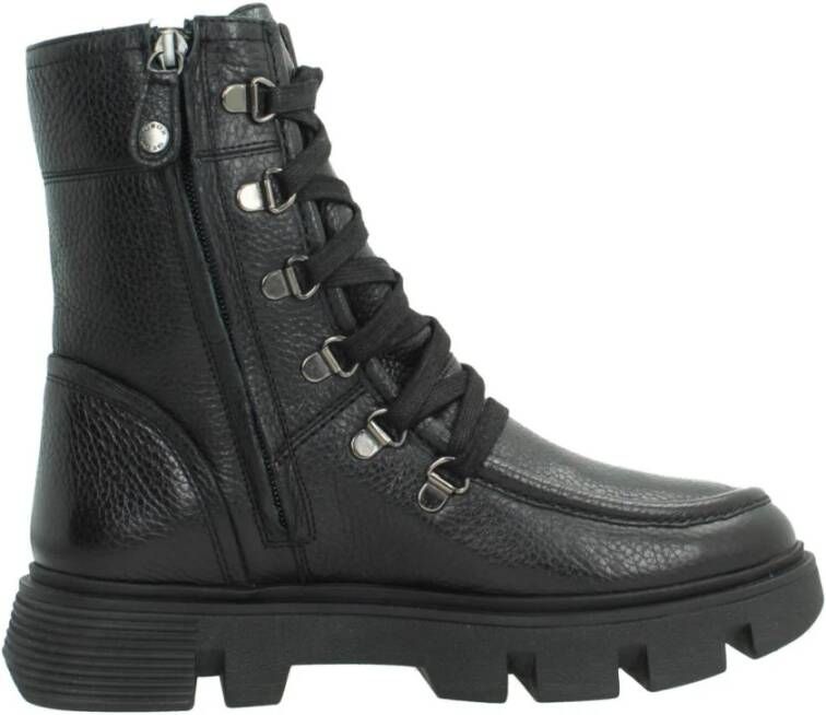 Geox Lace-up Boots Black Dames