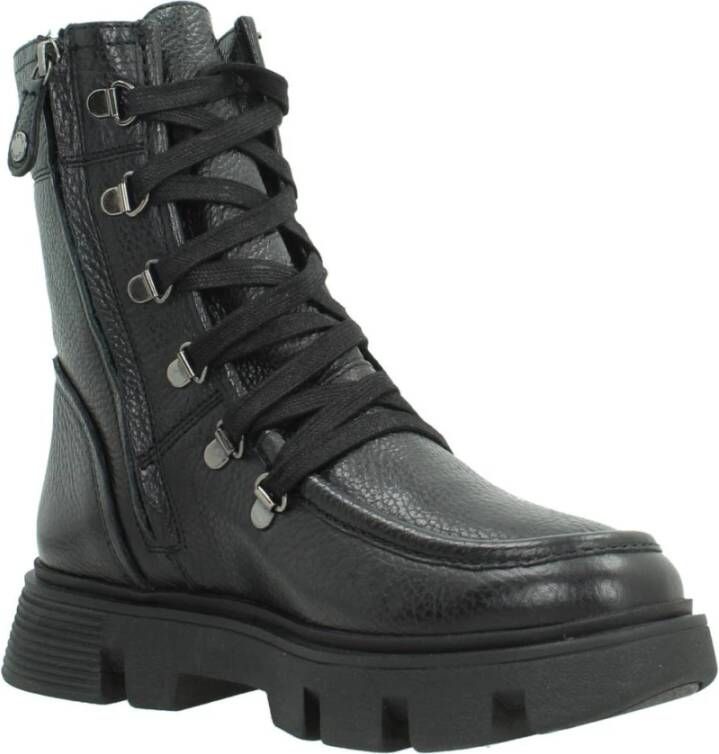 Geox Lace-up Boots Black Dames