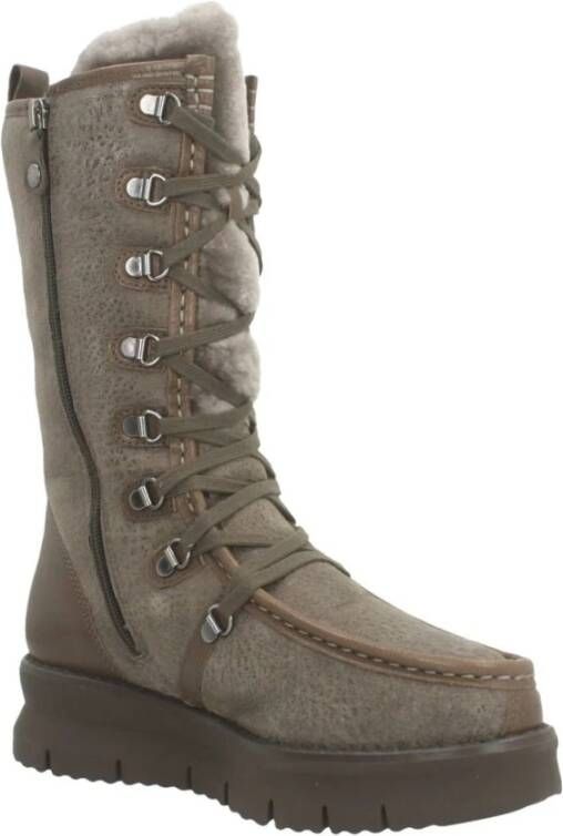 Geox Lace-up Boots Brown Dames