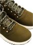 Geox Hoogwaardige Veterschoenen met Ronde Neus en Logo Zool Groen Dames - Thumbnail 4