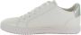 Geox Lage Gelsa Bloemen Sneakers White Dames - Thumbnail 3