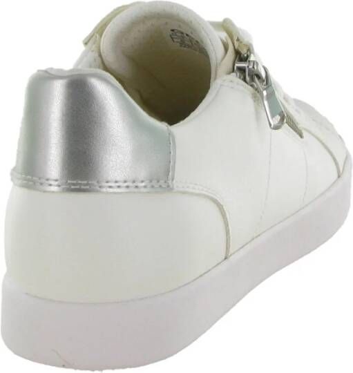 Geox Lage Gelsa Bloemen Sneakers White Dames