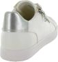 Geox Lage Gelsa Bloemen Sneakers White Dames - Thumbnail 4