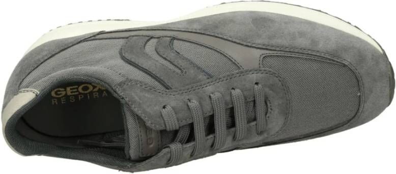 Geox Lage Sneakers Gray Heren