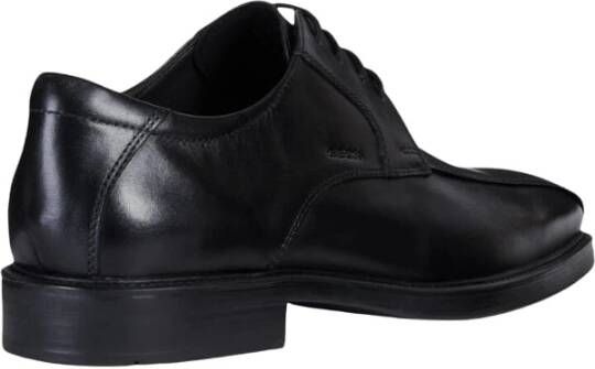 Geox Lage Veterschoenen Black Heren