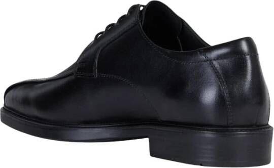 Geox Lage Veterschoenen Black Heren