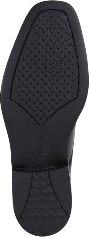 Geox Lage Veterschoenen Black Heren