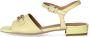 Geox Elegante Zomer Platte Sandalen voor Vrouwen Yellow Dames - Thumbnail 2