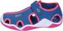 Geox Meisjes Textiel Sandalen met Android Stijl Blue Dames - Thumbnail 2