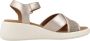 GEOX MELICONIA DAMES Sandalen CHAMPAGNE BEIGE - Thumbnail 8