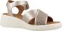 GEOX MELICONIA DAMES Sandalen CHAMPAGNE BEIGE - Thumbnail 9