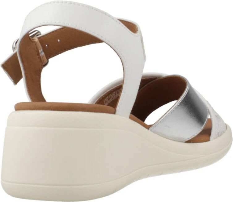 Geox Meliconia Wedges White Dames