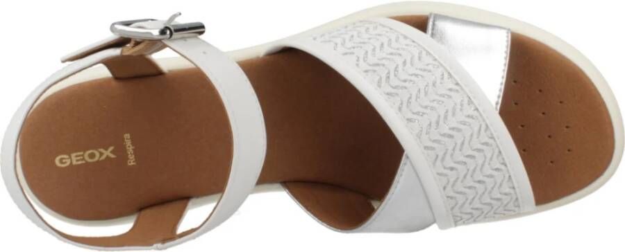 Geox Meliconia Wedges White Dames