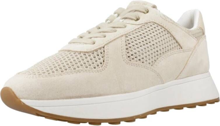 Geox Mode Sneakers Amabel Beige Dames