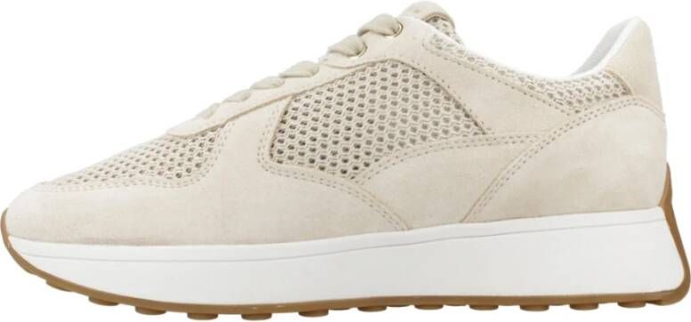 Geox Mode Sneakers Amabel Beige Dames