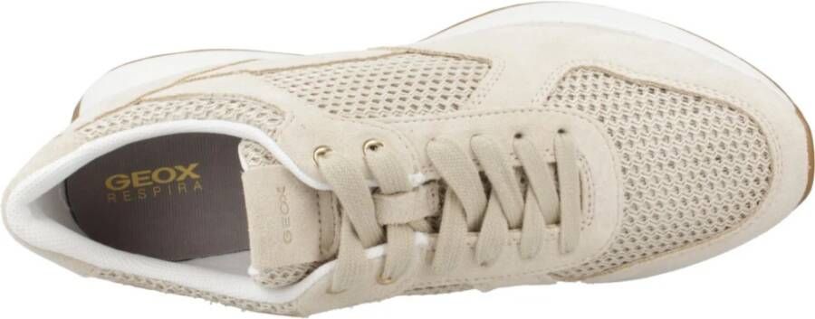 Geox Mode Sneakers Amabel Beige Dames