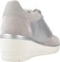 Geox Modieuze Sneakers voor Trendy Stijl Gray Dames - Thumbnail 4