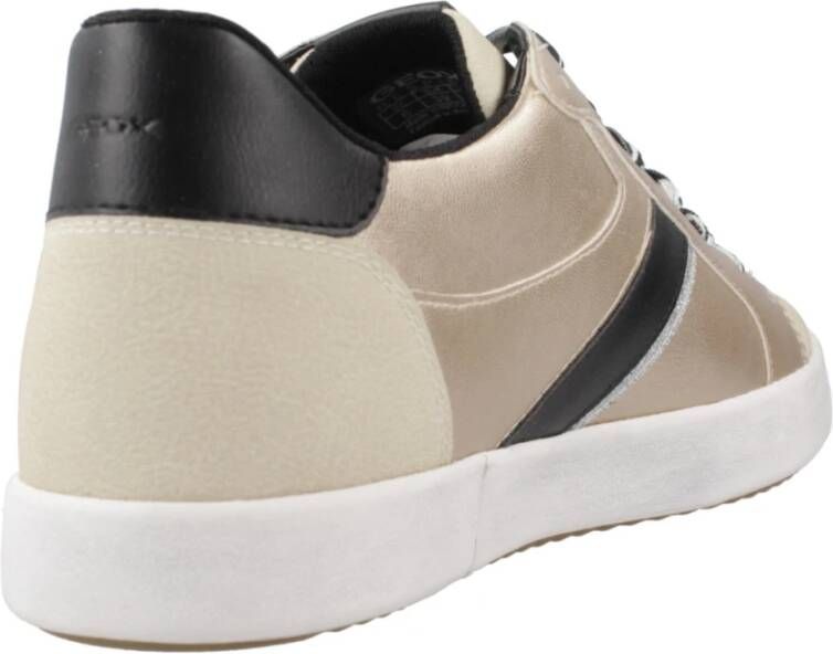 Geox Modieuze Sneakers voor Trendy Stijl Yellow Dames