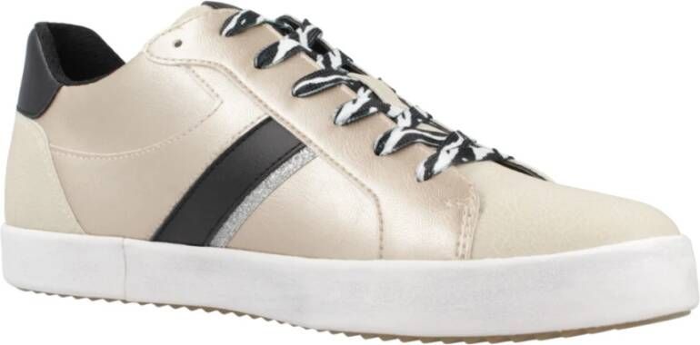 Geox Modieuze Sneakers voor Trendy Stijl Yellow Dames