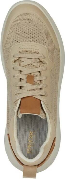 Geox Nebula 2.0 Beige Sneakers Vrouwen Beige Dames