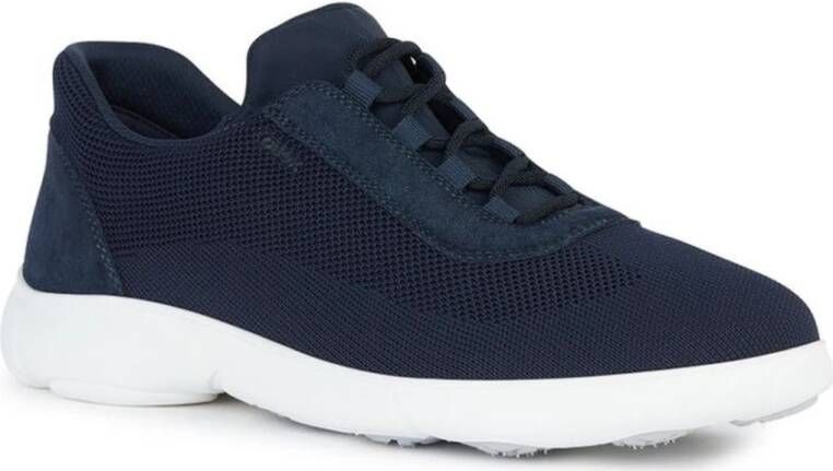 Geox Nebula 2.0 Marineblauwe Sneakers Blue Heren