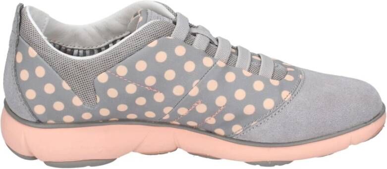 Geox Nebula Suède Damessneakers Gray Dames