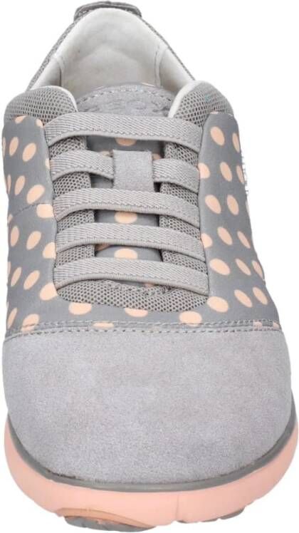 Geox Nebula Suède Damessneakers Gray Dames