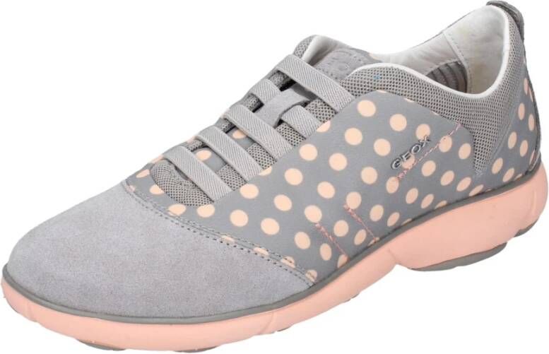 Geox Nebula Suède Damessneakers Gray Dames