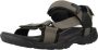 Geox Groene Grip Platte Sandalen voor Mannen Green Heren - Thumbnail 8